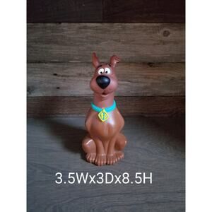 Scooby Doo Bubble Bath Bottle Empty 1999 Vintage Vinyl Figure